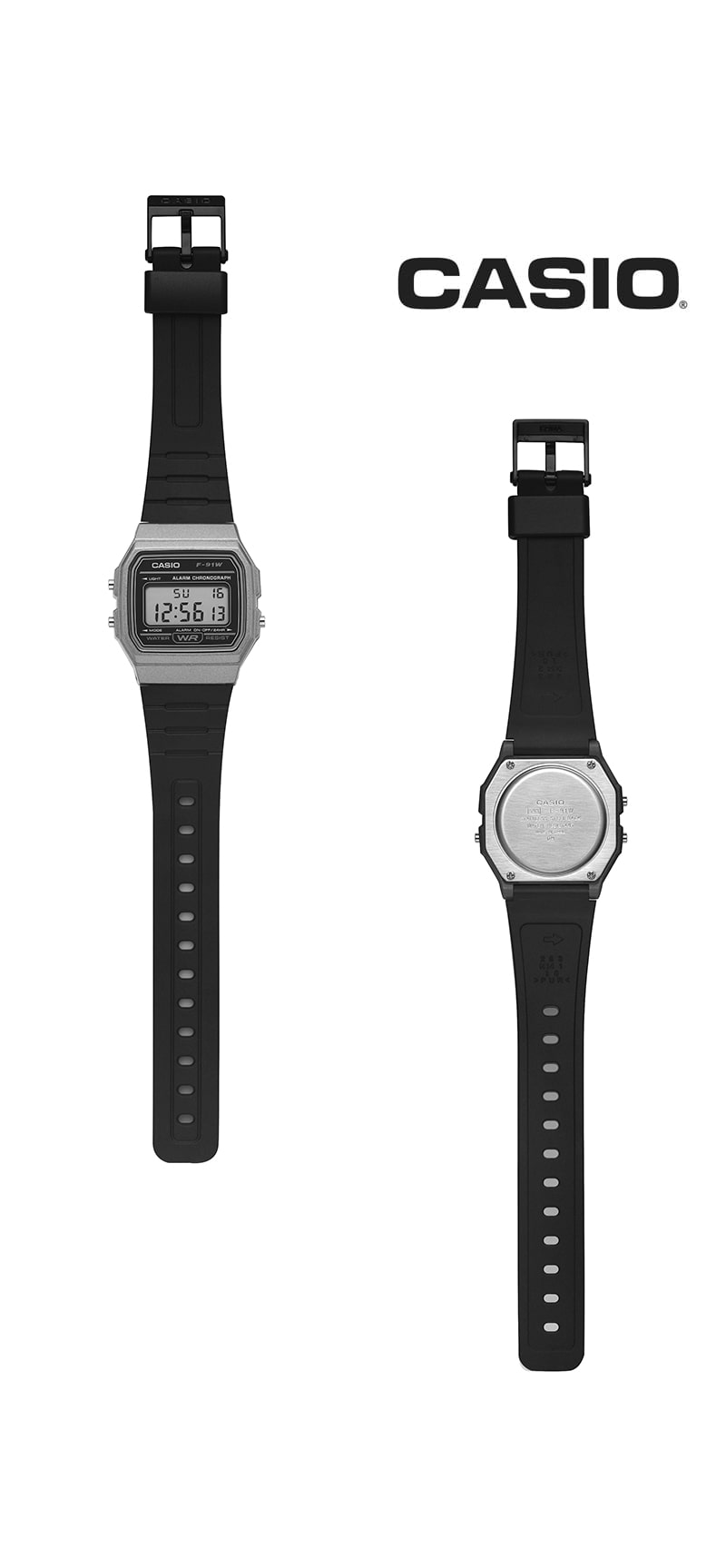 카시오 CASIO F-91WM-1BDF 공용 시계 상세 이미지 7