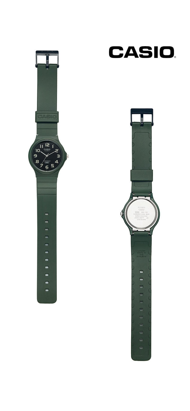 카시오 CASIO MQ-24UC-3BDF 아날로그 수능 학생 공용 우레탄시계 공용 시계 상세 이미지 8