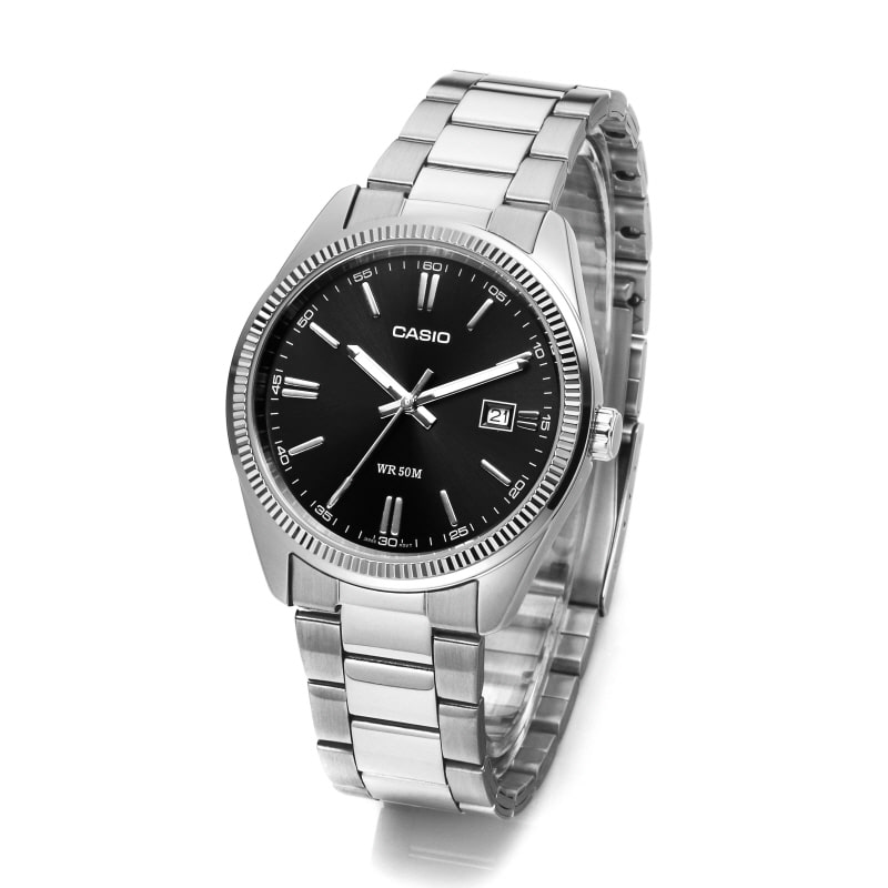 카시오 CASIO MTP-1302D-1A1VDF 아날로그 38mm 남성 시계 상세 이미지 5