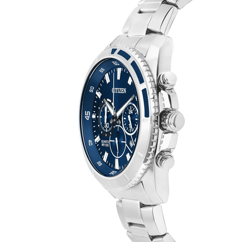 시티즌 CITIZEN AN8201-57L 크로노그래프 남성 메탈시계 상세 이미지 9