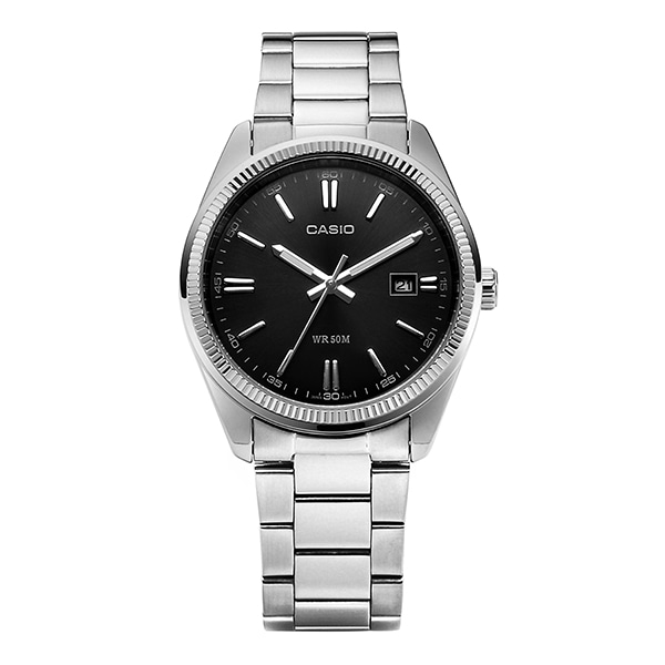 카시오 CASIO MTP-1302D-1A1VDF 아날로그 38mm 남성 시계 상세 이미지 3