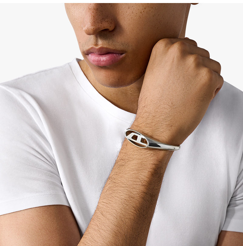 DIESEL ディーゼル バングル ブレスレット DX1597040 ディーゼル アクセサリー メンズ ブレスレット DX1597040